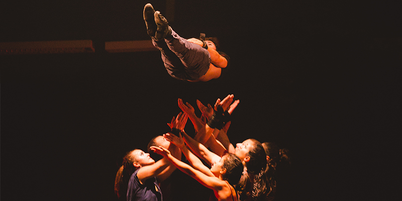 Suspending for Belief: Acrobatics to Help Communicate Disaster Risks