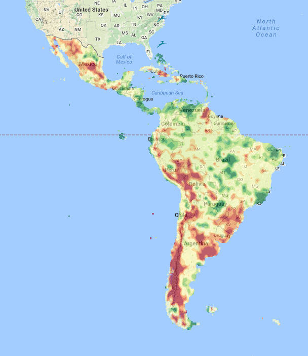 Latin American Flood and Drought Monitor